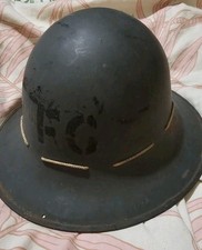 WW2 Fire Guard (Warden) Helmet With Dated Liner (1941)