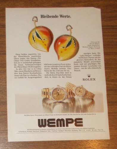 Rare advertising vintage rolex - rare,