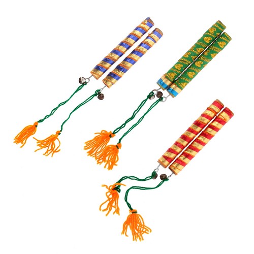 Dandiya sticks mini wooden - dandiya,