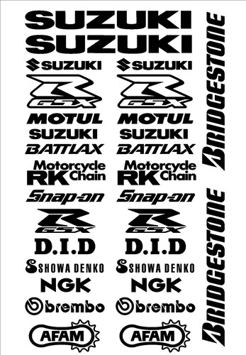 Sticker decal bike - fe, kit