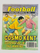 FOOTBALL PICTURE STORY MONTHLY NO.207 COSMO KENT SUPERSTAR IN THE MAKING