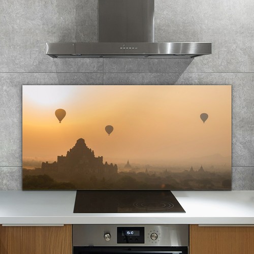 Glass kitchen tile - kitchen, splashback
