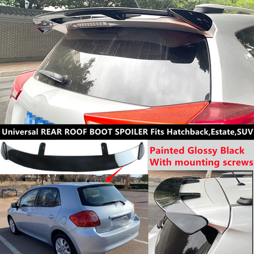 Universal glossy black - black, abs