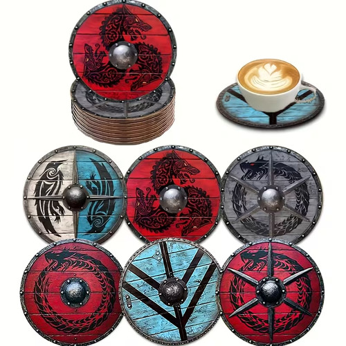 Pieces viking warrior shield - viking,