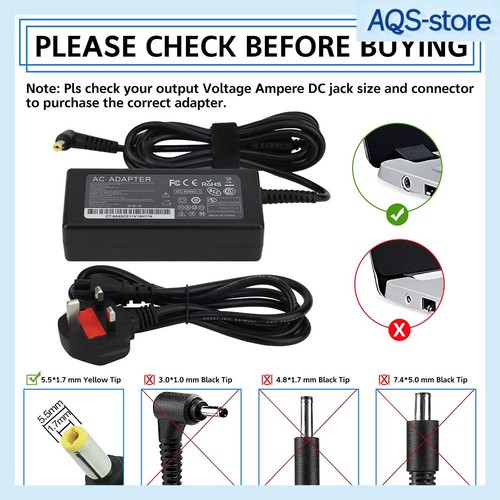 65w laptop charger for acer - laptop,