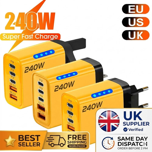 240w quick charger plug - 240w,