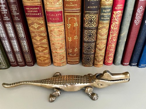 Brass crocodile alligator - crocodile/alligator, 1920