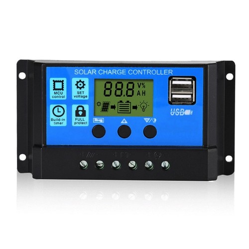 30a pwm solar panel regulator - 30a,