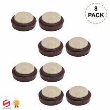 8 Pack Castor Cups with Felt