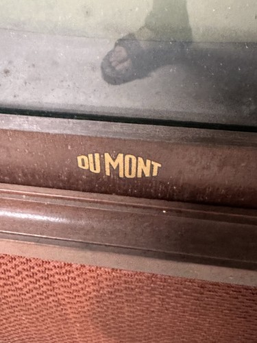 Vintage dumont television - vintage,