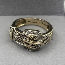 9ct Yw Gold Gents Diamond