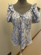 BNWT Ladies Baby  Blue & White