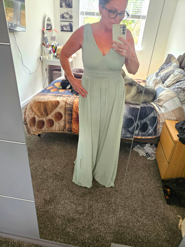 Ever pretty sage - sage, chiffon