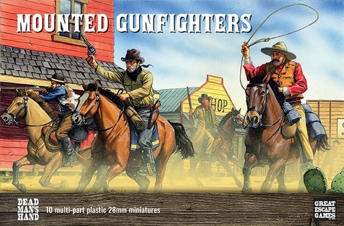 Mounted gunfighters dead - mounted,