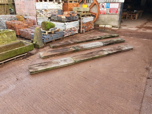 Reclaimed weathered wall