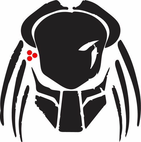 Predator vinyl decal - vinyl, sticker