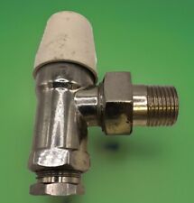 MYSON  FullFlow 15mm Chrome Plated Lock-shield Radiator Valve