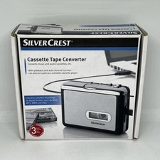 Silver crest Cassette Tape Converter Still Boxed Complete And Tested