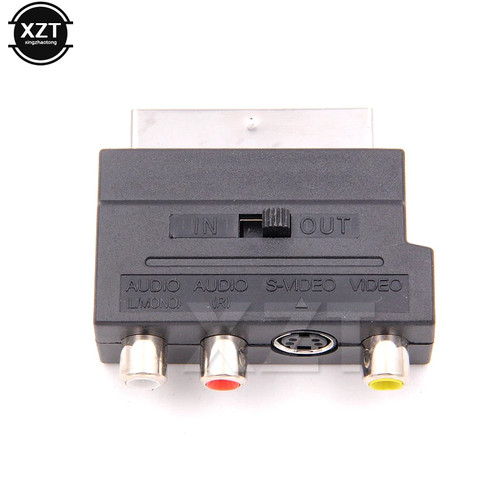 Scart lead svhs rca - scart, to