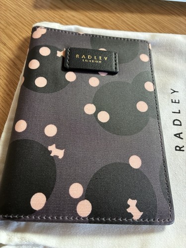 Radley brown fabric passport - radley,