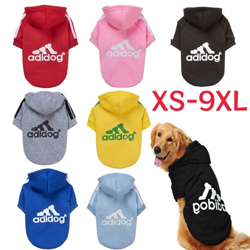 Adidog dog hoodie - adidog, for