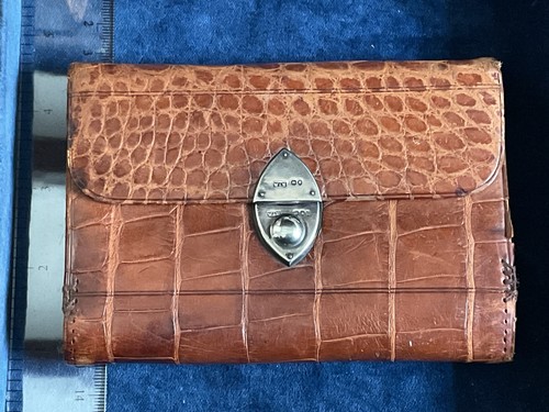 Solid silver purse coin wallet - purse,
