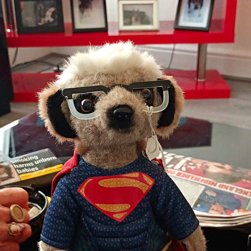 Superman meerkat plush soft - superman,