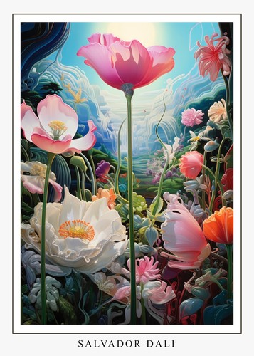 Large size salvador dali - large,