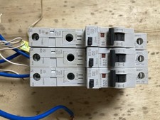 3x Memshield 2 Rcbo’s. 1xB6