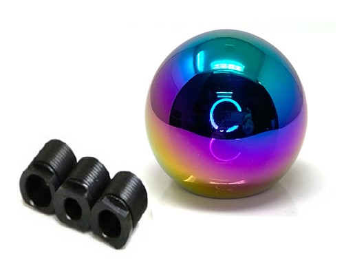 Jdm aluminum neo chrome ball - aluminum,