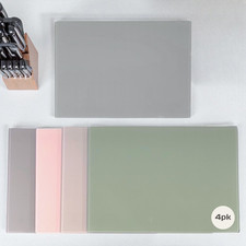 Set of 4 Glass Chopping Board