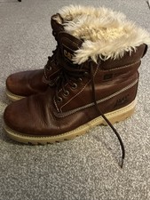 CAT Womens Fur Lined Boots