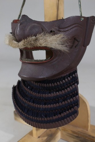 Tetsu sabiuri menpo of - menpo, (mask)