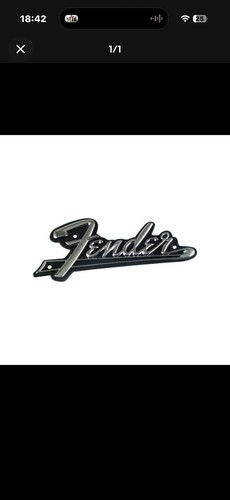Original fender logo blackface - fender,