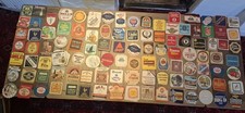 198 Vintage Beer Mats 1960 1970 1980  Beer Lager Bitter Stout Rare Collectable 