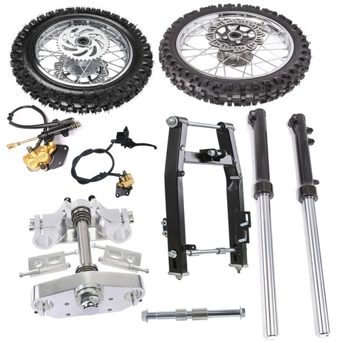 Dirt bike wheel suspension kit - dirt,