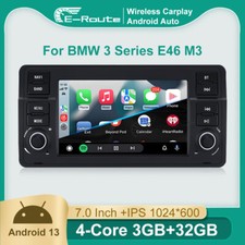 For BMW E46 M3 32GB Android QuadCore 3+32GB Apple Carplay Car GPS Stereo Stereo