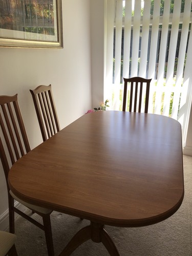 Table and chairs - table,
