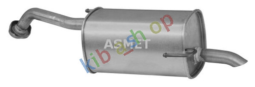 Rear exhaust system - rear,
