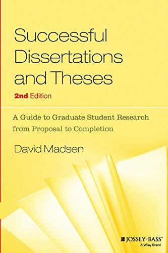 Successful dissertations and - successful,