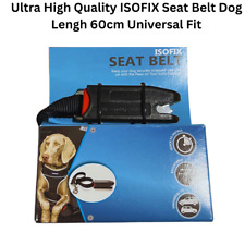 Dog Safety Isofix Car Seat Belt Harness Attachment 60cm Restraint Seatbelt