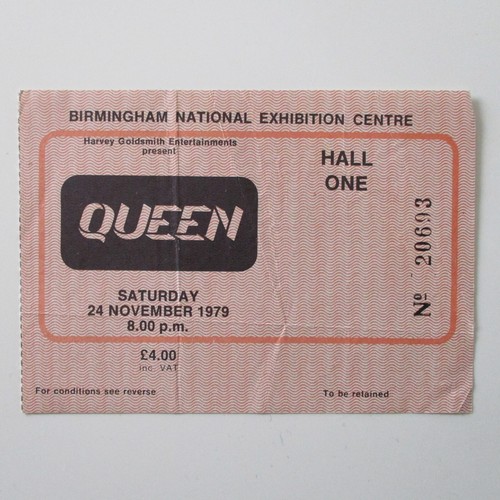 Queen birmingham nec 1979 - queen,