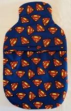SUPERMAN LOGO HOT WATER BOTTLE