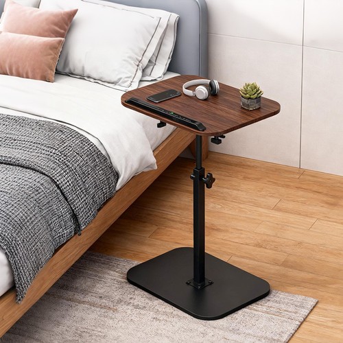 Shaped side table adjustable - shaped,
