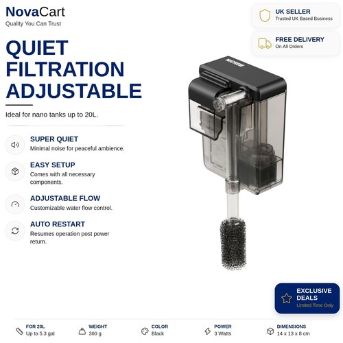Fish tank filter 20l - tank,