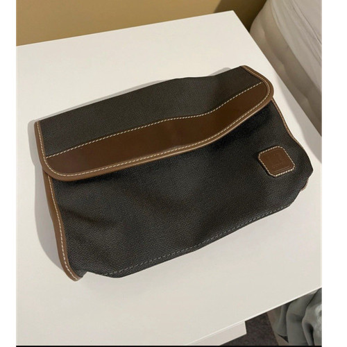 Dunhill brown bag pouch - bag/,