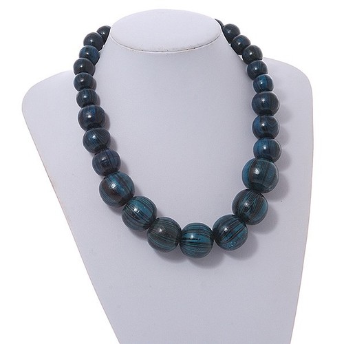 Teal blue black graduated - black,
