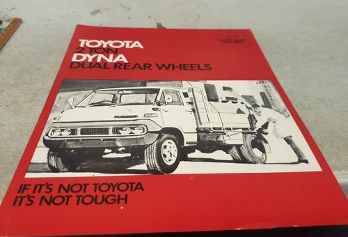 Jun 1972 toyota - 1972, dyna