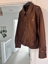 ZARA FAUX LEATHER JACKET M