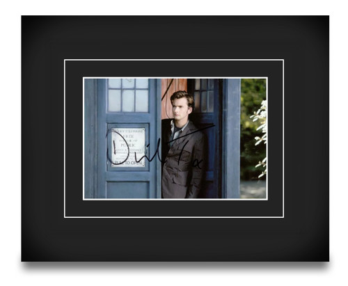 David tennant signed 10x8 - david,